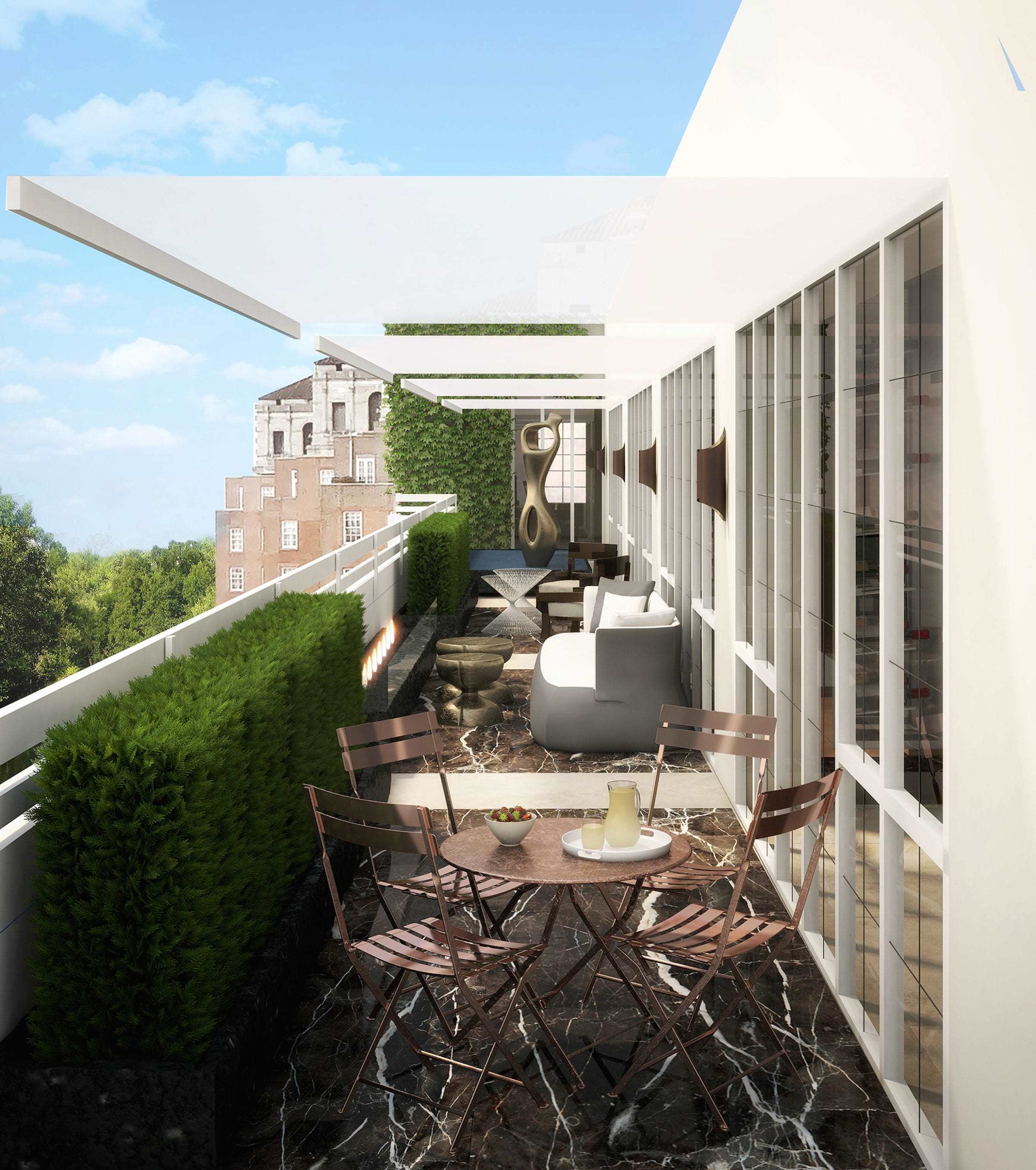 Image showcasing Top Luxury Penthouse Designs in India - thegreenfortune.com